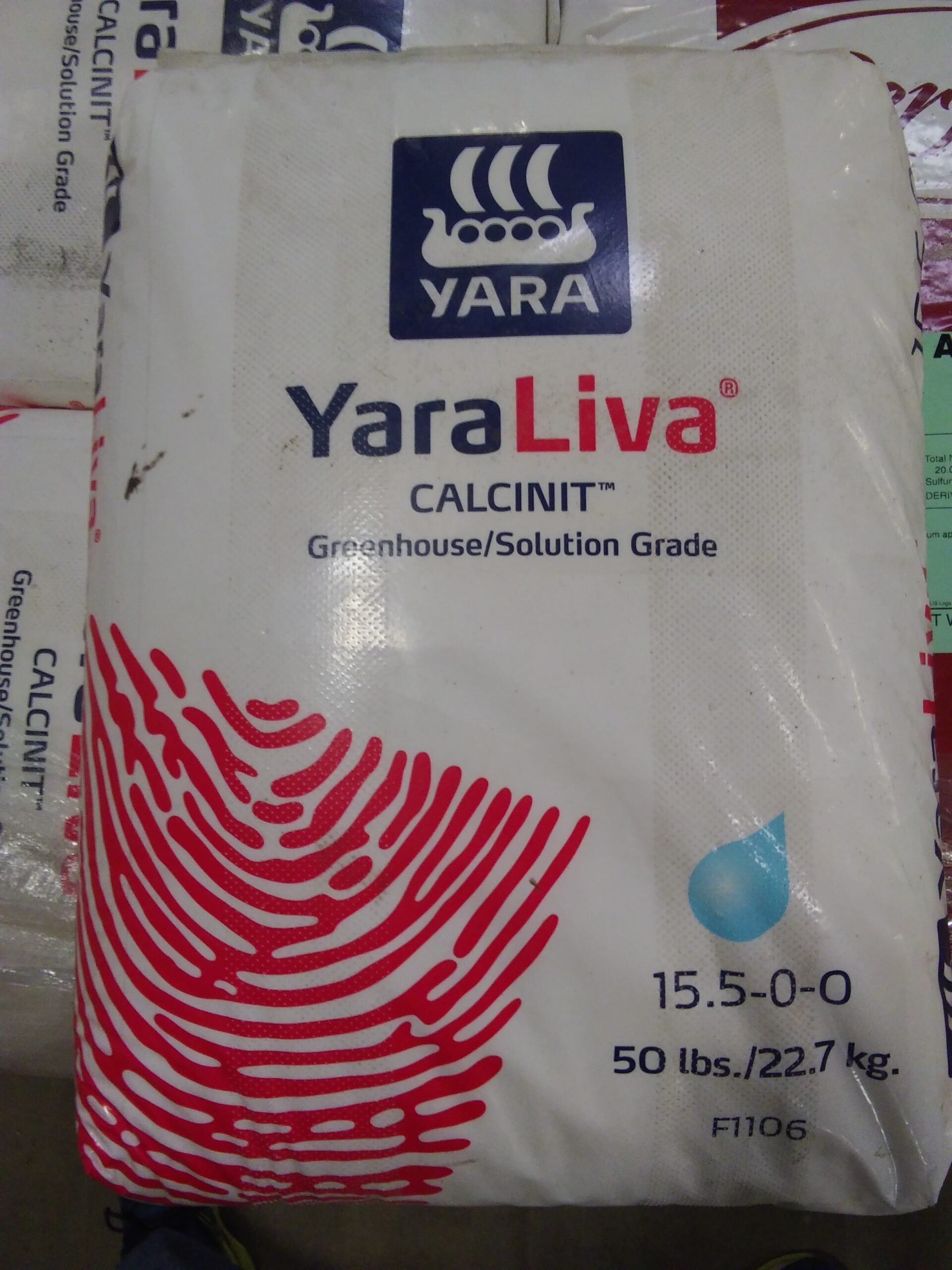 Calcinit Yaraliva calcium nitrat hydroponics 2lbs 